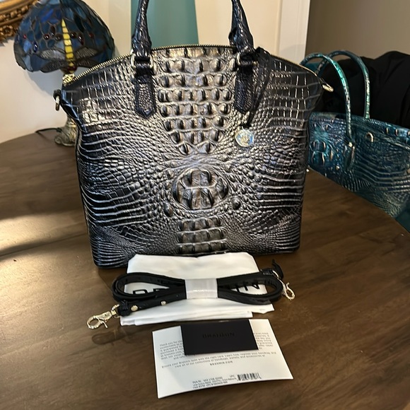 Brahmin Handbags - NWT Brahmin large Duxbury nightfall ombre Melbourne genuine leather